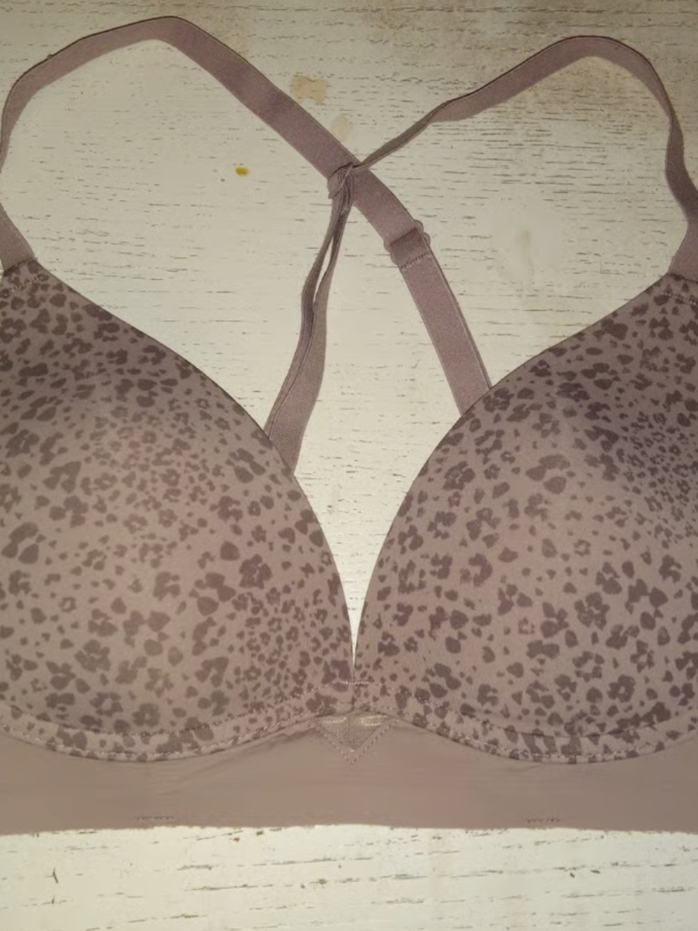 Maidenform Brown Women's Leopard Print Bra